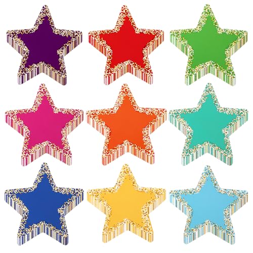 Tinoaly 90 STK Sternausschnitt für Plakatwand Dekoration, 8,8cm Dickes Beschichtetes Papier Bunte Sternkonfettifolie für Lehrerzimmer Pinnwand und Wanddekoration Tinoaly 90 STK Sternausschnitt für Plakatwand Dekoration, 8,8cm Dickes Beschichtetes Papier Bunte Sternkonfettifolie für Lehrerzimmer Pinnwand und Wanddekoration von Tinoaly