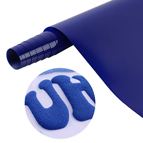 Tintnut 3D Flockfolie Plotterfolie Textil, Blau Schaumstoff bügelbilder für textilien, 10inches x 6ft für kreative Bügelbilder - Perfekt für Cricut, Plotter und Transferpressen Tintnut 3D Flockfolie Plotterfolie Textil, Blau Schaumstoff bügelbilder für textilien, 10inches x 6ft für kreative Bügelbilder - Perfekt für Cricut, Plotter und Transferpressen von Tintnut