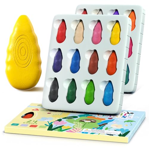 TinyGeeks 24 Wachsmalstifte ab 2 Jahre - Malstifte ab 2 jahre - Malen kinder ab 2-4 - Stifte Kleinkind - Wachsmalstifte ab 3 jahre - Wassertropfen-Buntstifte TinyGeeks 24 Wachsmalstifte ab 2 Jahre - Malstifte ab 2 jahre - Malen kinder ab 2-4 - Stifte Kleinkind - Wachsmalstifte ab 3 jahre - Wassertropfen-Buntstifte von TinyGeeks