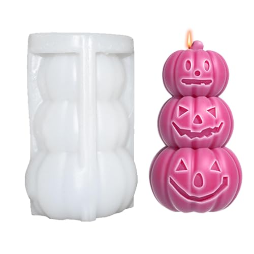 Halloween Kürbis Kerzenformen | Halloween Harz Gießform,Für Seifenherstellung Wachsformen Bastelbedarf Schokolade Gips Kuchen Kreativprojekte Halloween Kürbis Kerzenformen | Halloween Harz Gießform,Für Seifenherstellung Wachsformen Bastelbedarf Schokolade Gips Kuchen Kreativprojekte von Tioheam