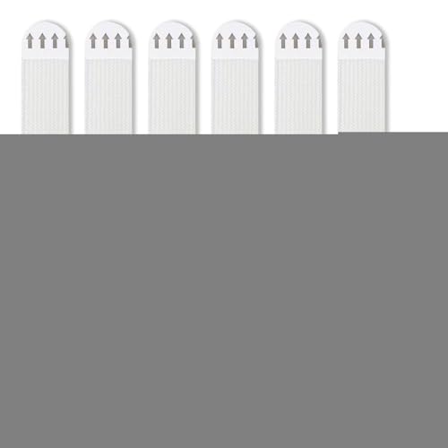 Klettband - Selbstklebende Klettstreifen - 12 Stücke wandmontierter Befestiger hochbelastbarer Aufhänger für Schlüsselbox Schreibwaren Bilderrahmen Küche Schlafzimmer Klettband - Selbstklebende Klettstreifen - 12 Stücke wandmontierter Befestiger hochbelastbarer Aufhänger für Schlüsselbox Schreibwaren Bilderrahmen Küche Schlafzimmer von Tioheam