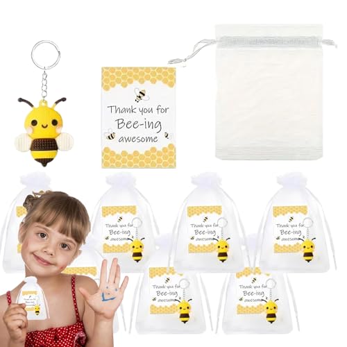 Tioheam Bienen Schlüsselanhänger,Inspirierende Schlüsselband-Kartenset - Dekorativer Niedlicher Schmuck & Festliche Schlüsselringe Für Abschluss Ruhestand Geburtstag Tioheam Bienen Schlüsselanhänger,Inspirierende Schlüsselband-Kartenset - Dekorativer Niedlicher Schmuck & Festliche Schlüsselringe Für Abschluss Ruhestand Geburtstag von Tioheam