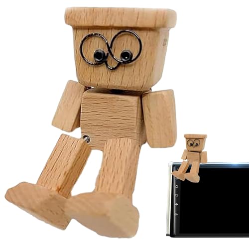 Tioheam Holzfigur Dekoration | Wackelnder Figur Deko | Lustige Bewegliche Skulptur als Dashboard Deko für Wohnzimmer Schlafzimmer Büro Reise Familienausflüge Tioheam Holzfigur Dekoration | Wackelnder Figur Deko | Lustige Bewegliche Skulptur als Dashboard Deko für Wohnzimmer Schlafzimmer Büro Reise Familienausflüge von Tioheam