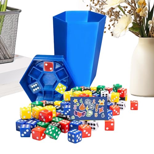 Tioheam Würfelspiele - Temporeiches Würfel Brettspiel,Tragbare Strategiespiele Aktivitäten Für Familienunterhaltung Zuhause Schule Reisen Camping Campingausflug Tioheam Würfelspiele - Temporeiches Würfel Brettspiel,Tragbare Strategiespiele Aktivitäten Für Familienunterhaltung Zuhause Schule Reisen Camping Campingausflug von Tioheam