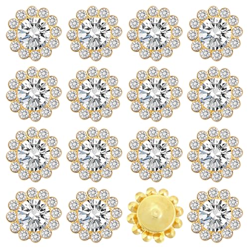Tipart Strasssteine, 8 mm, zum Aufnähen, Kristallglas, Metallsockel, Blumenklaue, flache Rückseite, Strasssteine für Kleidung, Hüte, Taschen, Nähzubehör, 100 Stück Tipart Strasssteine, 8 mm, zum Aufnähen, Kristallglas, Metallsockel, Blumenklaue, flache Rückseite, Strasssteine für Kleidung, Hüte, Taschen, Nähzubehör, 100 Stück von Tiparts