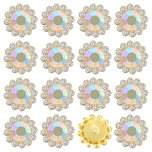 Tipart Strasssteine, 8 mm, zum Aufnähen, Kristallglas, Metallsockel, Blumenklaue, flache Rückseite, Strasssteine für Kleidung, Hüte, Taschen, Nähzubehör, 100 Stück Tipart Strasssteine, 8 mm, zum Aufnähen, Kristallglas, Metallsockel, Blumenklaue, flache Rückseite, Strasssteine für Kleidung, Hüte, Taschen, Nähzubehör, 100 Stück von Tiparts