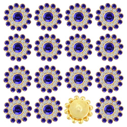 Tipart Strasssteine zum Aufnähen, Kristallglas, Metallbasis, Blumenkralle, flache Rückseite, Strasssteine für Kleidung, Hüte, Taschen, Nähzubehör, 100 Stück Tipart Strasssteine zum Aufnähen, Kristallglas, Metallbasis, Blumenkralle, flache Rückseite, Strasssteine für Kleidung, Hüte, Taschen, Nähzubehör, 100 Stück von Tiparts