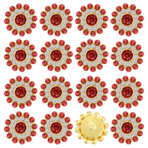 Tipart Strasssteine zum Aufnähen, Kristallglas, Metallbasis, Blumenkralle, flache Rückseite, Strasssteine für Kleidung, Hüte, Taschen, Nähzubehör, 100 Stück Tipart Strasssteine zum Aufnähen, Kristallglas, Metallbasis, Blumenkralle, flache Rückseite, Strasssteine für Kleidung, Hüte, Taschen, Nähzubehör, 100 Stück von Tiparts
