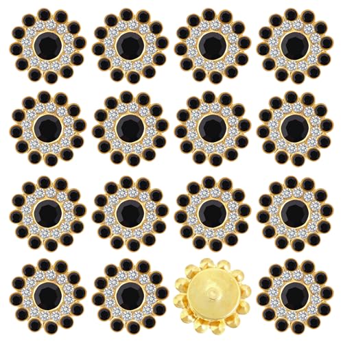 Tipart Strasssteine zum Aufnähen, Kristallglas, Metallbasis, Blumenkralle, flache Rückseite, Strasssteine für Kleidung, Hüte, Taschen, Nähzubehör, 100 Stück Tipart Strasssteine zum Aufnähen, Kristallglas, Metallbasis, Blumenkralle, flache Rückseite, Strasssteine für Kleidung, Hüte, Taschen, Nähzubehör, 100 Stück von Tiparts