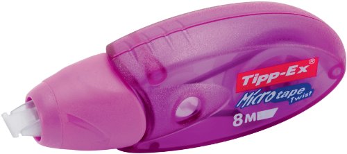 BIC Korrekturroller Tipp-Ex® Microtape Twist, 8 m x 5 mm, Farbe: himmelblau von Tipp-Ex