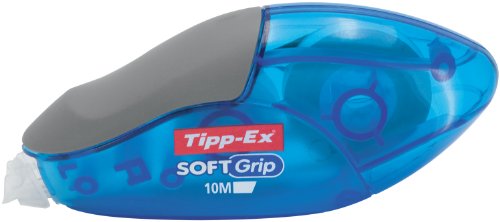BIC Tipp-Ex 895933 Korrekturroller Soft Grip, 10 m x 4.2 mm, Blister, 1 Stück von Tipp-Ex