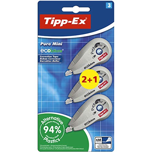 Pure Ecolution-Tipp Ex Korrekturroller Mini 918465 Tape von Tipp Ex