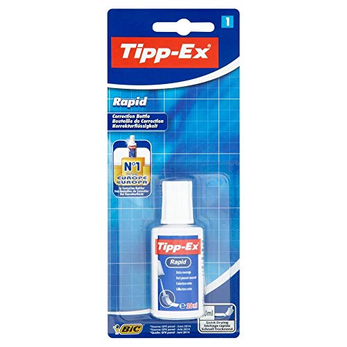 Tipp-Ex 2 x Rapid 20 ml Korrekturflasche, 1 Packung von Tipp-Ex