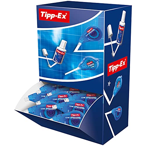 Tipp-Ex Korrekturroller Easy Correct zum seitlichen Korrigieren, 12m x 4.2mm, 20er Pack, Ideal für das Büro, das Home Office oder die Schule von Tipp-Ex