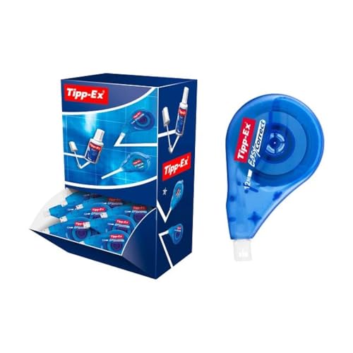 Tipp-Ex Korrekturroller Easy Correct zum seitlichen Korrigieren, 12m x 4.2mm, 20er Pack, Ideal für das Büro, das Home Office oder die Schule Tipp-Ex Korrekturroller Easy Correct zum seitlichen Korrigieren, 12m x 4.2mm, 20er Pack, Ideal für das Büro, das Home Office oder die Schule von BIC