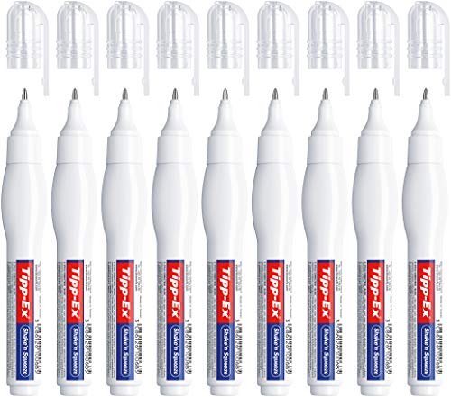 Tipp-Ex Korrekturstift Shake 'n Squeeze (punktgenaues und schnelltrocknendes Korrigieren, Blister à 15x8ml Korrektur Stift) von Tipp-Ex