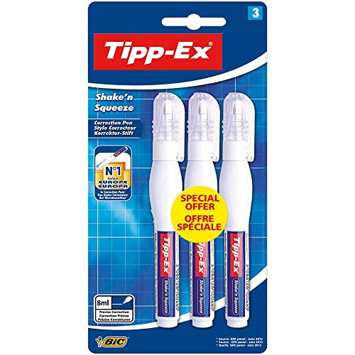 Tipp-Ex Shake N 'Squeeze Korrekturstift Blister 3 - von BIC