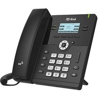 tiptel Htek UC912G Schnurgebundenes Telefon schwarz-silber von Tiptel