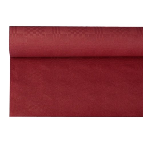 Papiertischtuch mit Damastprägung 8 m x 1,2 m bordeaux für schöne Hochzeitsfeier und besonderen Anlass. Menge: 8 Rolle Papiertischtuch mit Damastprägung 8 m x 1,2 m bordeaux für schöne Hochzeitsfeier und besonderen Anlass. Menge: 8 Rolle von Tisch-Deco