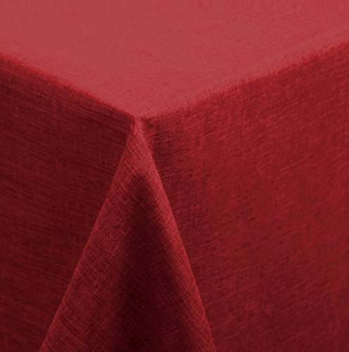 Unbekannt Tischdecke 110x140 cm rot Mitteldecke eckig Struktur Leinenoptik beschichtet Wasser und Schmutz abweisend Lotuseffekt Unbekannt Tischdecke 110x140 cm rot Mitteldecke eckig Struktur Leinenoptik beschichtet Wasser und Schmutz abweisend Lotuseffekt von Tischdecke