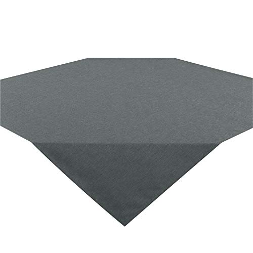 Tischdecke Wien, Moderne und fleckabweisende Mitteldecke für das ganze Jahr, anthrazit, 85x85 cm Tischdecke Wien, Moderne und fleckabweisende Mitteldecke für das ganze Jahr, anthrazit, 85x85 cm von Tischdeckenshop24
