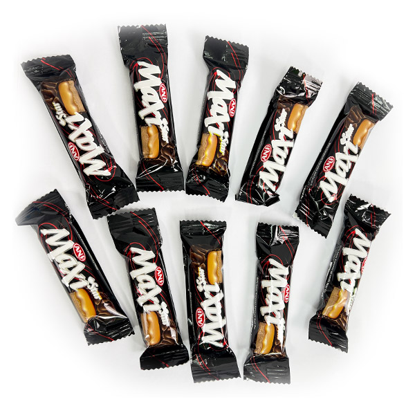 Schokoriegel mit Karamell-Füllung im 10er Pack, 130g Schokoriegel mit Karamell-Füllung im 10er Pack, 130g von Tise