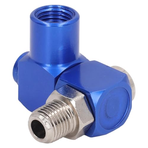 4 Stück Drehgelenk 360 Grad Drehbarer Pneumatik Steckverbinder 1/4 Zoll NPT Gewinde 150 Psi Druckluft Stecknippel für Schleifmaschinen Schleifmaschinen 4 Stück Drehgelenk 360 Grad Drehbarer Pneumatik Steckverbinder 1/4 Zoll NPT Gewinde 150 Psi Druckluft Stecknippel für Schleifmaschinen Schleifmaschinen von Tissting