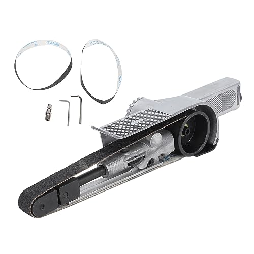 Druckluft Bandschleifer mit 20 x 520 mm Schleifband, Kleine Polierter Feile Fingerfeile Schleifmaschine für Holz, Metall, Stein zum Schleifen, Feilen, Schärfen und Entrosten Druckluft Bandschleifer mit 20 x 520 mm Schleifband, Kleine Polierter Feile Fingerfeile Schleifmaschine für Holz, Metall, Stein zum Schleifen, Feilen, Schärfen und Entrosten von Tissting