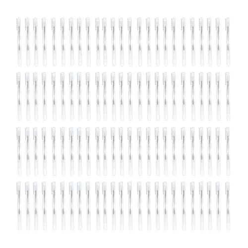 100 Stück Schwarze Gelschreiber, 0,5mm Extra Feine Spitze Stifte Glatt Schreibende Kugelschreiber mit Transparenter Mattierter Schale für Büro, Schule und Schreibwarenbedarf 100 Stück Schwarze Gelschreiber, 0,5mm Extra Feine Spitze Stifte Glatt Schreibende Kugelschreiber mit Transparenter Mattierter Schale für Büro, Schule und Schreibwarenbedarf von Tissting