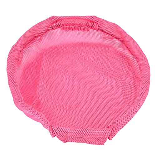 Tissting Katzenhängematte abnehmbar, waschbar atmungsaktiv Haustier Hängekorb Netzstoff Haus für Kleintiere wie Katzen, Kaninchen, Hamster (Rosa) von Tissting