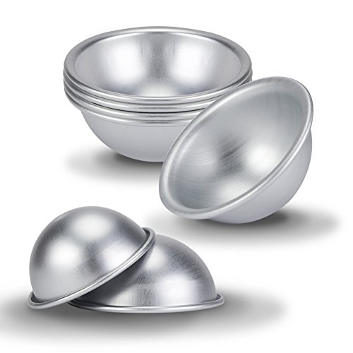 Tissting Pudding Halbkugel-Kuchenform, Aluminium Tragbare runde Kuchen Backform für Geburtstagskuchen Dessert Pudd Tissting Pudding Halbkugel-Kuchenform, Aluminium Tragbare runde Kuchen Backform für Geburtstagskuchen Dessert Pudd von Tissting