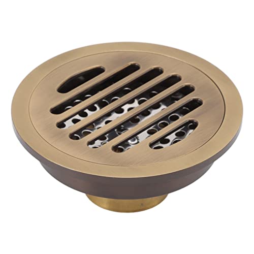 Tissting Round Duschabfluss Vintage Style Robuster Kreisstabiler Kreisbodenabfluss für Badezimmer Garage Tissting Round Duschabfluss Vintage Style Robuster Kreisstabiler Kreisbodenabfluss für Badezimmer Garage von Tissting