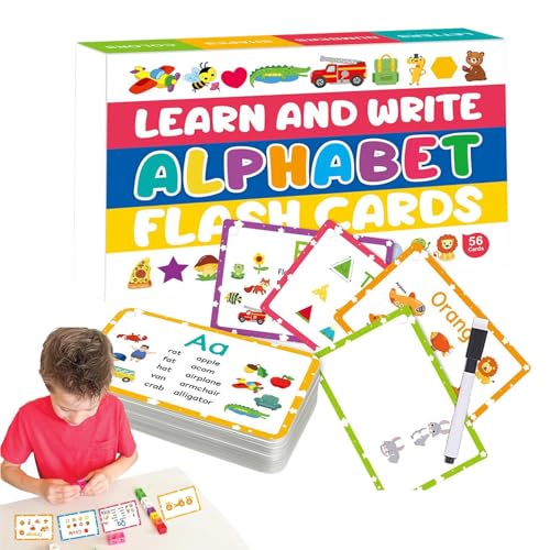 Tisujune Buchstaben Lernkarten - Bunte Buchstaben Lernkarten Für Vorschule,Interaktive Wörter des Alphabets Karteikarten für Kindergarten Vorschule Zuhause & Unterwegs Tisujune Buchstaben Lernkarten - Bunte Buchstaben Lernkarten Für Vorschule,Interaktive Wörter des Alphabets Karteikarten für Kindergarten Vorschule Zuhause & Unterwegs von Tisujune
