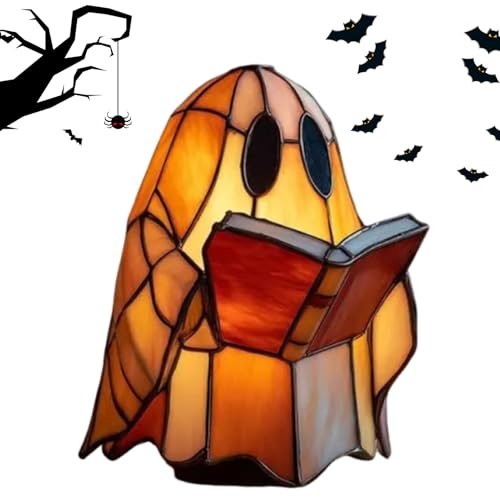 Tisujune Halloween Nachtlicht - Leuchtende Geisterfigur - Süße Beleuchtung Halloween Deko Für Kinderzimmer Mädchen Eingangsbereich Tisch Babyzimmer Tisujune Halloween Nachtlicht - Leuchtende Geisterfigur - Süße Beleuchtung Halloween Deko Für Kinderzimmer Mädchen Eingangsbereich Tisch Babyzimmer von Tisujune