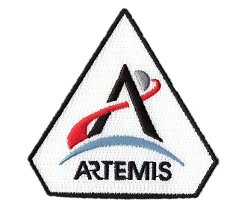 Titan One Europe - Artemis Moon Mission NASA Space X Astronaut Crew Bestickter Aufnäher (Zum Aufbügeln) von Titan One Europe
