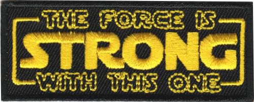 Titan One Europe Force is Strong With This One Jedi War Empire-Patch, bestickt, taktisch von Titan One Europe