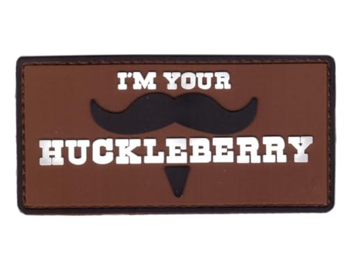 Titan One Europe - I'm Your Huckleberry Tombstone Doc Holiday Airsoft Paintball Taktischer Patch (PVC) von Titan One Europe