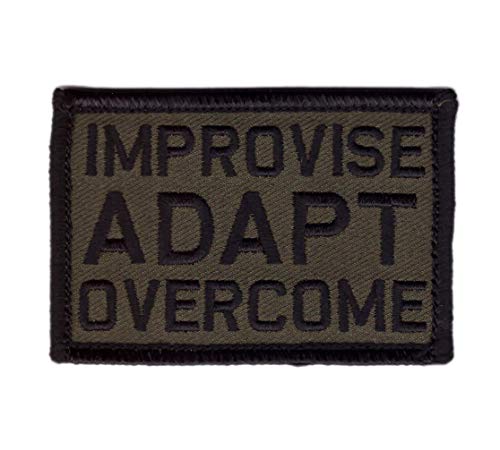 Titan One Europe - Improvise Adapt Overcom Taktisch Klettband Aufnäher Titan One Europe - Improvise Adapt Overcom Taktisch Klettband Aufnäher von Titan One Europe