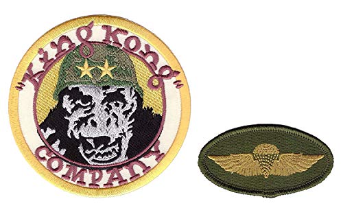 Titan One Europe Jump Wings + King Kong Company Taxi Driver We People Costume Patches Iron On Aufnäher Aufbügler von Titan One Europe