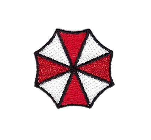 Titan One Europe - Mini Umbrella Corporation Logo Zombie Apocalypse Cosplay Aufnäher bestickt (zum Aufbügeln) von Titan One Europe