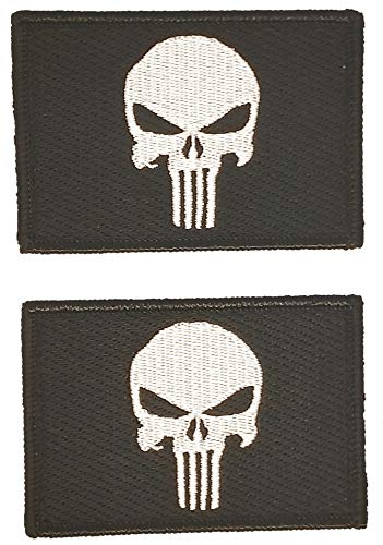 Titan One Europe - Skull Tactical Military Set 2 Totenkopf Klettband Aufnäher von Titan One Europe