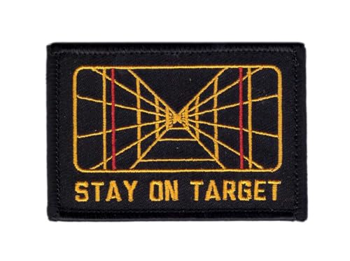 Titan One Europe - Stay On Target Bleiben Sie auf Target Rebel Jedi Patch, bestickt, taktisch, moralisch, militärisch von Titan One Europe