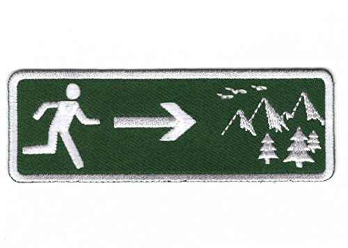 Titan One Europe - Tactical Escape To Nature Camping SHTF Rucking Bug Out Morale Patch Flucht In Die Natur Taktisch Klettband Aufnäher Titan One Europe - Tactical Escape To Nature Camping SHTF Rucking Bug Out Morale Patch Flucht In Die Natur Taktisch Klettband Aufnäher von Titan One Europe