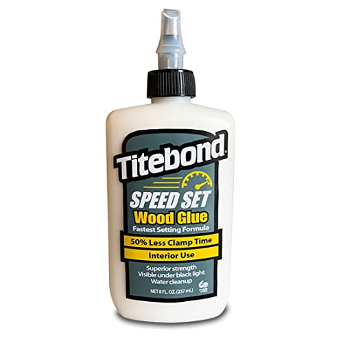 Titebond Holzleim 4363 Speed Set Wood Glue 237 ml für den Innenbereich von Titebond