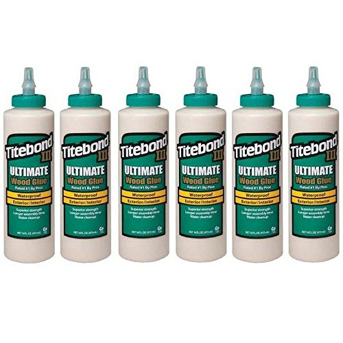 Titebond III Ultimate Holzleim, 473 g, #1414, 6 Stück von Titebond