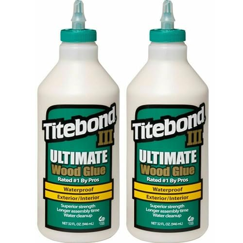 Titebond III Ultimate Holzleim 2 X 946 ml für den Innen und Außenbereich, wasserfest von Titebond