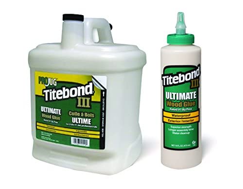 Holzleim TitebondIII Ultimate 2,15 Gallons,8,14 L / 473,ml von Titebond Ultimate III