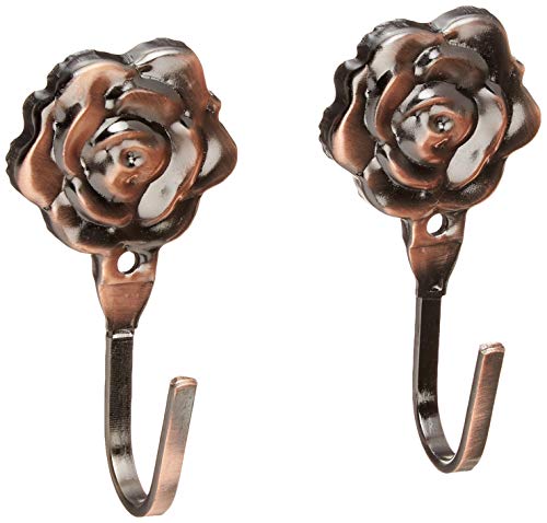 2 Stk. Vintage Rose Vorhang Raffhalter Quaste Haken Tür Wandhaken Antikes Kupfer 2 Stk. Vintage Rose Vorhang Raffhalter Quaste Haken Tür Wandhaken Antikes Kupfer von Tiuimk