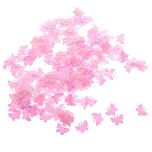 Tiuimk Bunte Schmetterling DIY Zubehör Hochzeit Konfetti Tischdekoration - Rosa Tiuimk Bunte Schmetterling DIY Zubehör Hochzeit Konfetti Tischdekoration - Rosa von Tiuimk