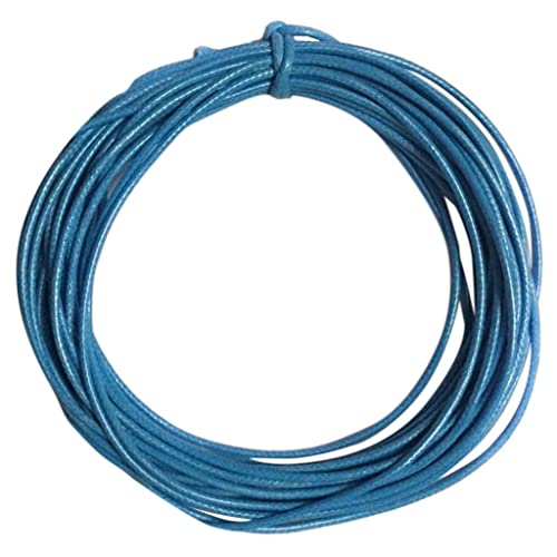 Tiuimk Nylonschnur, gewachst, vielseitig einsetzbar, 10 m, Seeblau, 2 mm Tiuimk Nylonschnur, gewachst, vielseitig einsetzbar, 10 m, Seeblau, 2 mm von Tiuimk